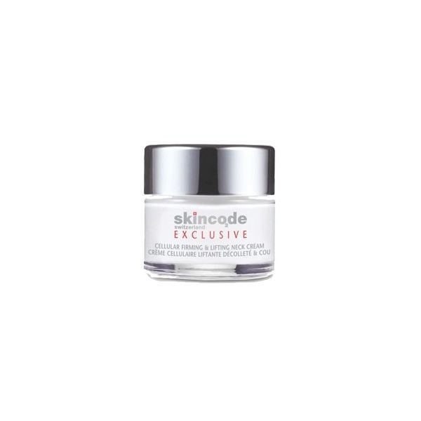 SKINCODE Exclusive Cellular Firming & Lifting Neck Cream Stangrinamasis kaklo ir dekoltė kremas