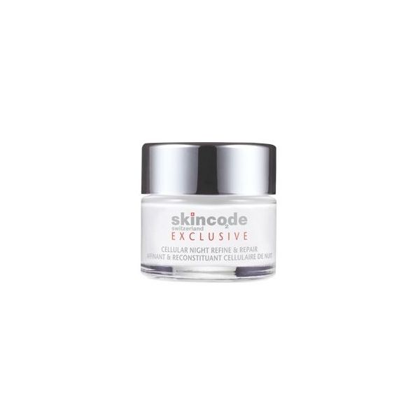 SKINCODE Exclusive Cellular Night Refine & Repair Naktinis veido kremas