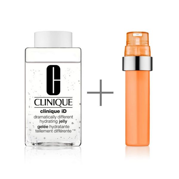 CLINIQUE Clinique iD_ Dramatically Different_ Jelly+Concentrate Odos priežiūros kompleksas, drėkinamoji priemonė