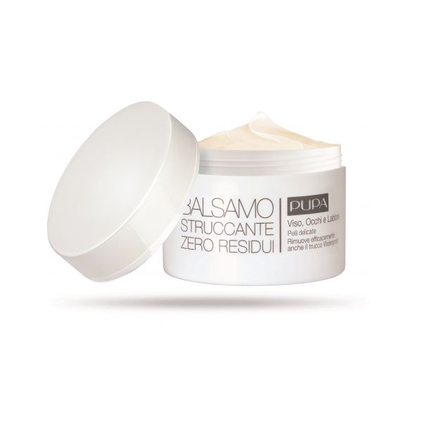 PUPA Zero Residue Make-Up Removing Balm Delicate skin Veido, akių ir lūpų makiažo valiklis