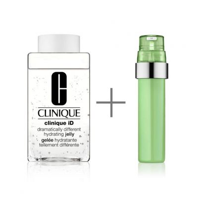 CLINIQUE Clinique iD_ Dramatically Different_ Jelly+Concentrate Odos priežiūros kompleksas, drėkinamoji priemonė